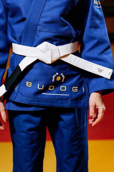 Синє кімоно для дівчат/жінок, джиу-джитсу, TM BUDOGI, зріст 180 см, щільність 450 гр/м.кв. | Зображення 2
