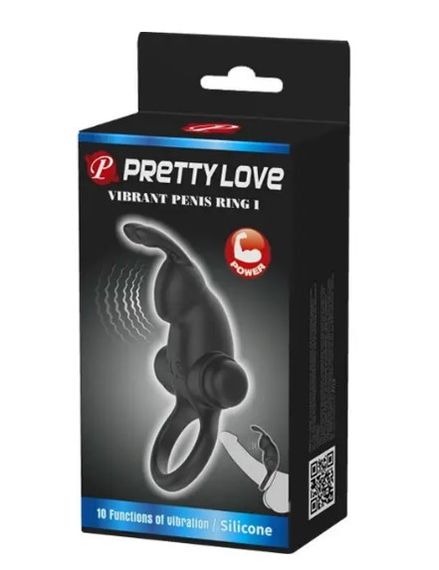 Кільце ерекційне серії Pretty Love "Vibrant penis ring I " Sex Aura | Зображення 9