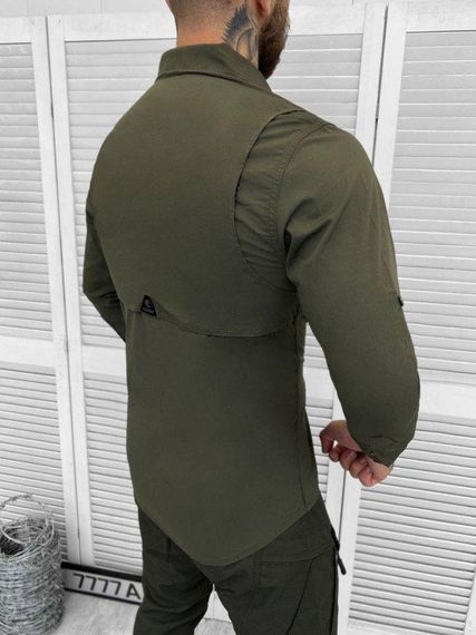 Облегченная Рубашка Combat tactical oliva РН3993 | Зображення 4