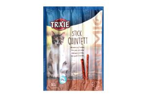 Ласощі для кішок Trixie Premio Quadro-Sticks ягня/індичка 5 х 5 г. 25 г