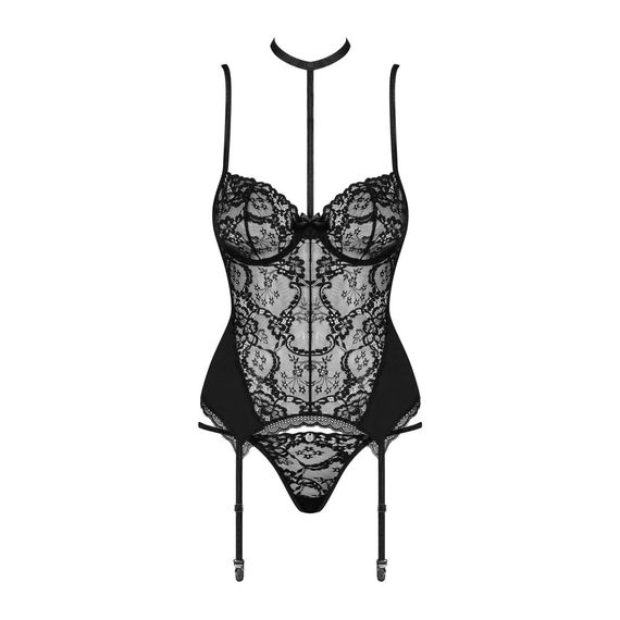 Комплект Obsessive Reneliai рубашка и стринги L/XL | Зображення 4