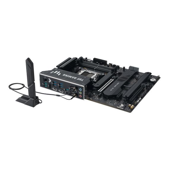 Материнcька плата ASUS TUF GAMING X870E-PLUS WIFI7 sAM5 X870E 4xDDR5 M.2 HDMI WiFi BT ATX 90MB1M70-M0EAY0 | Зображення 3