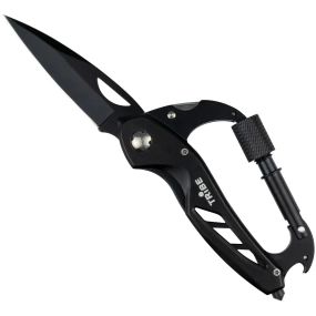 Універсальний EDC-ніж Tribe Carabiner Knife для прихованого носіння - компактний мультифункціональний ніж-брелок
