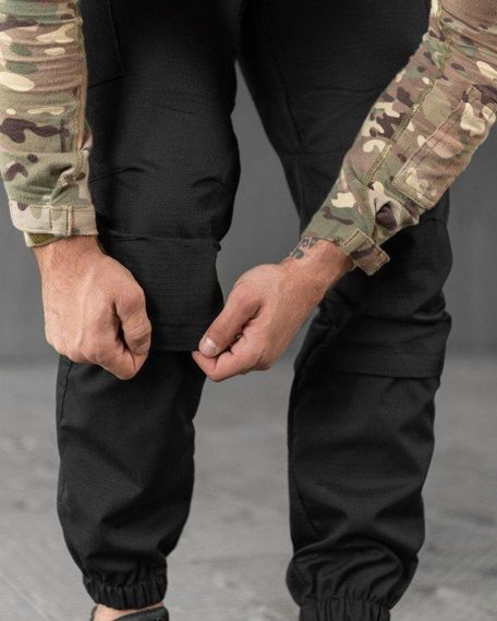 Тактичні штани з вентиляцією black НП4886 | Зображення 7