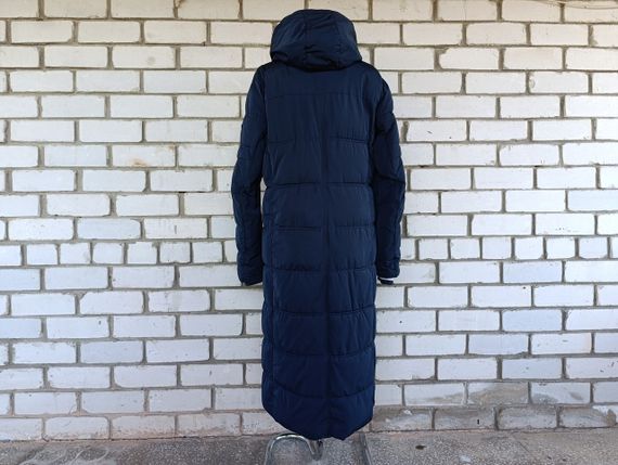 БУ Пуховик зимовий довгий жіночий Northland 2xl 52 темносиній | Зображення 3
