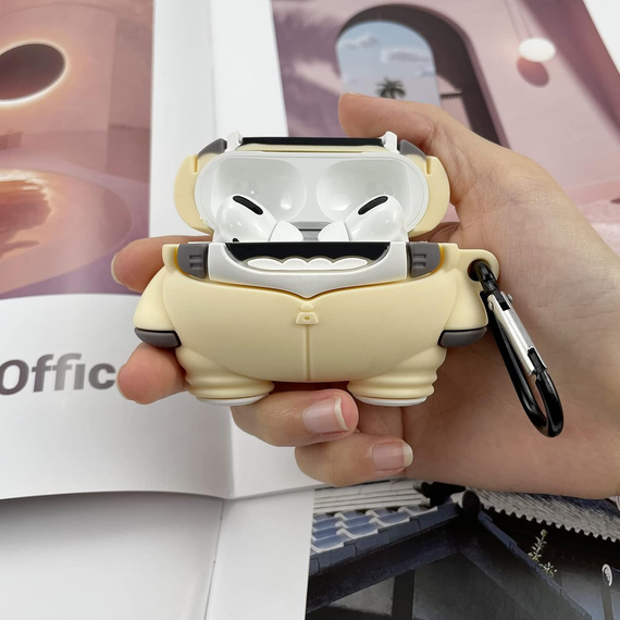 Силиконовый 3D чехол для наушников Apple AirPods Pro 1/2 Shark | Зображення 1