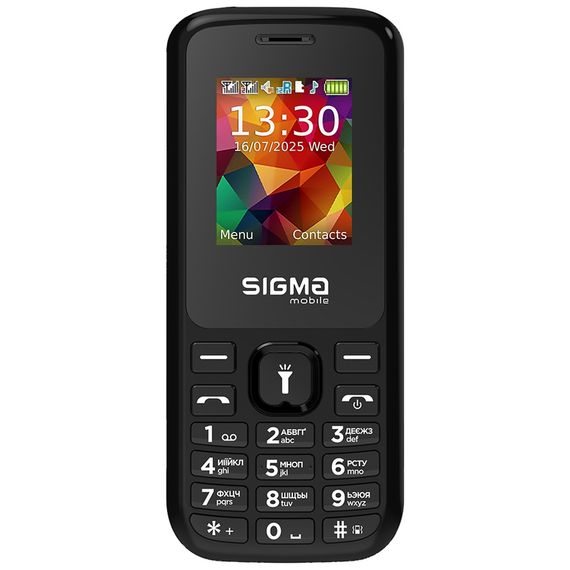 Мобільний телефон Sigma X-style 171 MINI Track Black (4827798813713) | Зображення 1