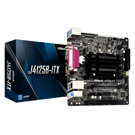Материнська плата ASRock J4125B-ITX | Зображення 1
