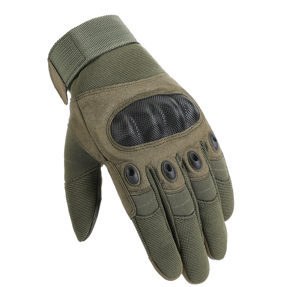 Рукавиці тактичні Primo Carbon повнопалі, сенсорні, розмір L - Army Green | Зображення 3