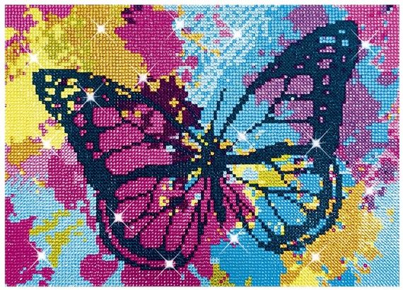 Набір для створення картини Craze Diamondz Метелик зі стразами | Зображення 2