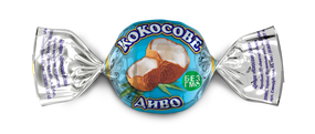 Цукерка Кокосове диво АМЕТИСТ ПЛЮС вагова 1000г (213812)