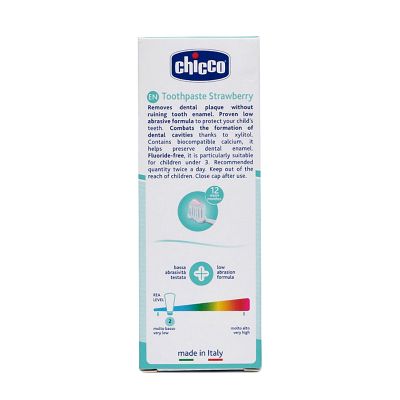 Дитяча зубна паста Chicco Клубника 50 мл (02321.10) | Зображення 6
