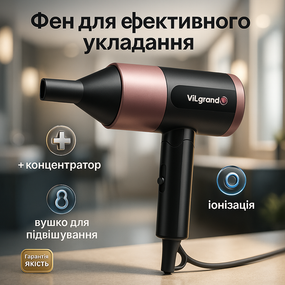 Малошумный фен для укладки волос, Фен обычный для укладки волос Женский EJ-73