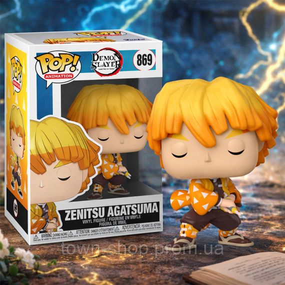 Игровая фигурка Funko POP! cерии Убийца демонов - Зеницу Агацума | Зображення 2