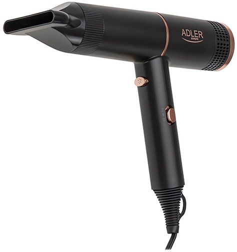Фен для сушіння волосся Adler AD 2278 1400 Вт чорний | Зображення 4
