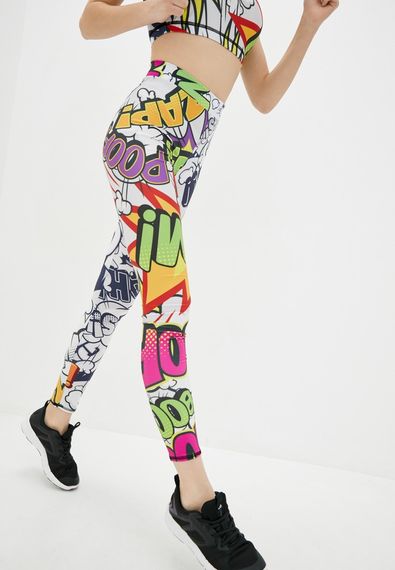 Спортивный топ 4Profi без рукавов c принтом "Комиксы" размер M бифлекс 16497 | Зображення 5