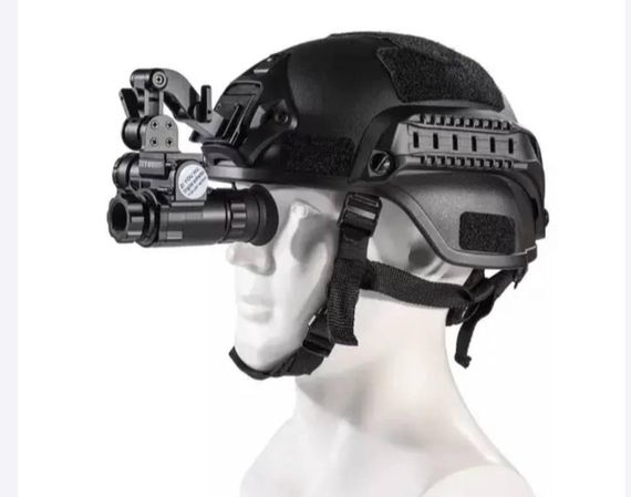 Прилад нічного бачення Night Vision Vector Optics NVG 10 + WiFi з кріпленнями під шолом чорний | Зображення 1