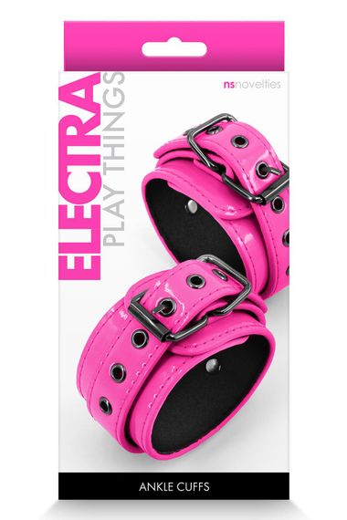 Окови NS Novelties ELECTRA WRIST CUFFS PINK | Зображення 1
