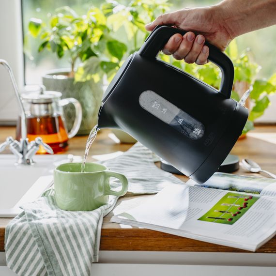 Електрочайник Adler AD 1379 чорний 1,7 л, 2200 Вт | Зображення 6