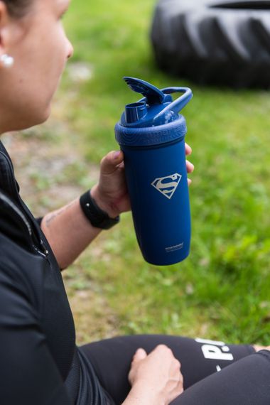 Шейкер спортивний SmartShake Reforce 900ml DC Superman (Original) | Зображення 6