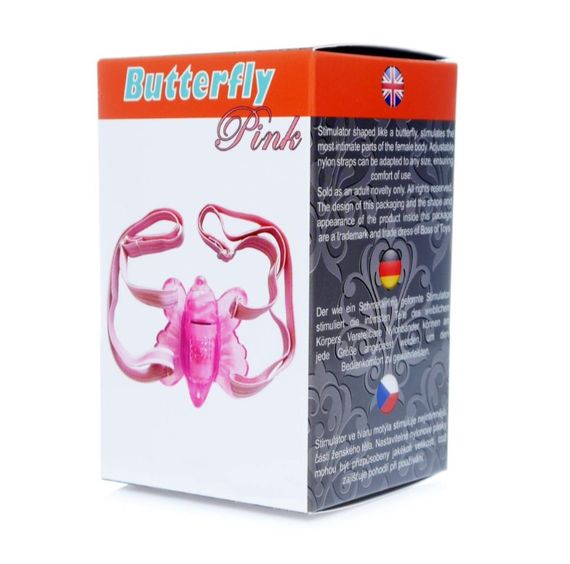 Вібростимулятор - Butterfly Pink Sex Aura