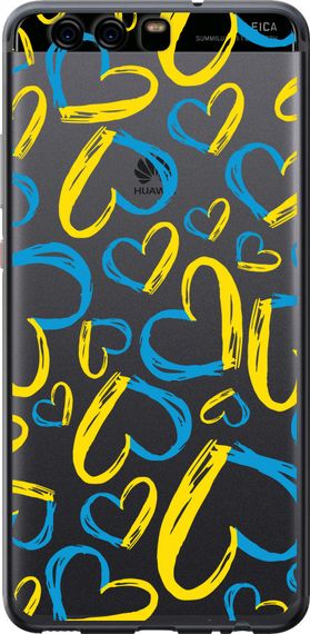 Чехол на Huawei P10 Сердца UA "5292u-780-17620"
