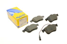 Колодки гальмівні передні Fiat Doblo 01- 10- Opel Combo 12- +датчики  22-0824-0