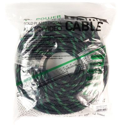 Кабель мультимедийный HDMI M to HDMI M 30.0m PowerPlant (KD00AS1297) | Зображення 3