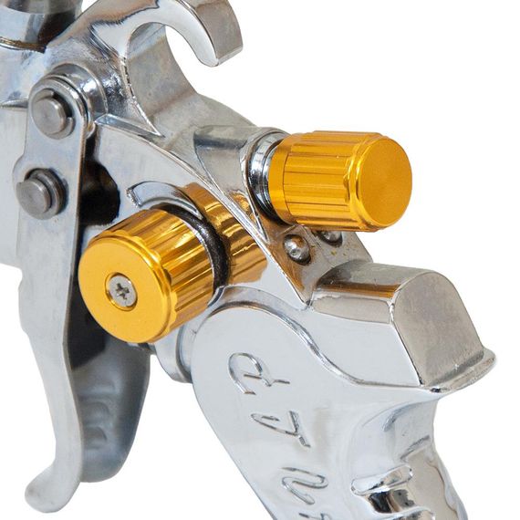 Фарборозпилювач Ultra HVLP 0.8 мм (пласт) Sigma з верхнім баком (6812221) | Зображення 2