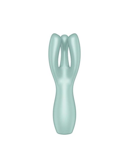 Кліторальний вібратор Satisfyer Threesome 3 Mint з трьома пальчиками | Зображення 2