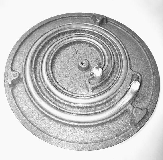 Електроконфорки D185/1500w середня на електро плиту з вбудованим спіралевидним теном. Китай | Зображення 3