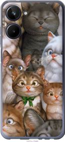 Чехол на Realme 10 коты "1653u-2946-17620"