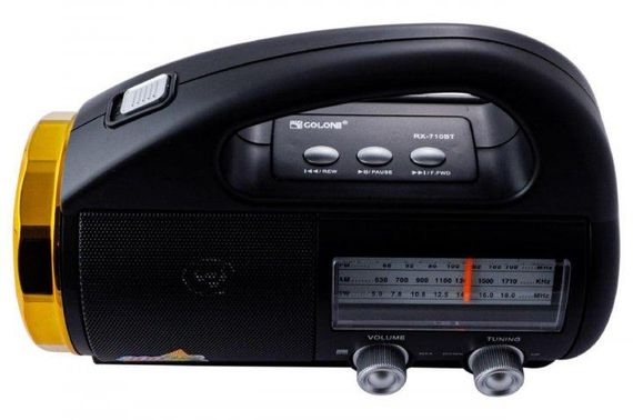 Портативная колонка Golon RX-710 BT с фонариком FM приемником | Зображення 2