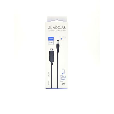 Кабель живлення 2E  USB-A - DC 5,5х2,1 мм, 5V/1,5A (1283126552816) | Зображення 5