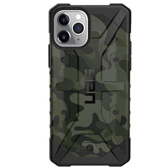 Ударостійкий чохол UAG Pathfinder камуфляж для Apple iPhone 11 Pro (5.8") TPU+PC, Зелений | Зображення 1