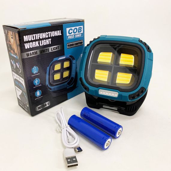 Кемпинговый фонарь с 4 COB и 5 SMD светодиодами с функцией Power bank XC-66 | Зображення 1