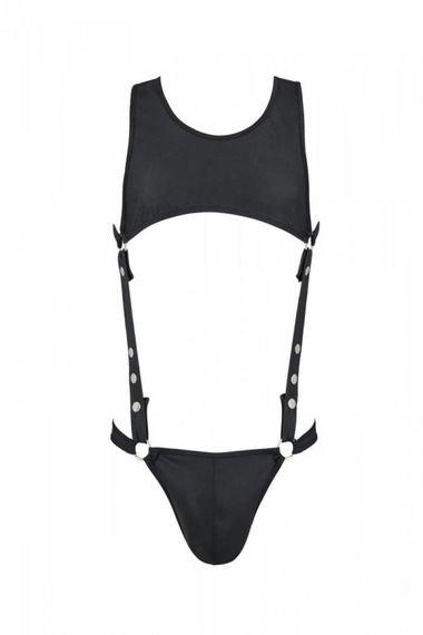 Боді чоловіче Passion ADAM 056 Black L/XL | Зображення 2