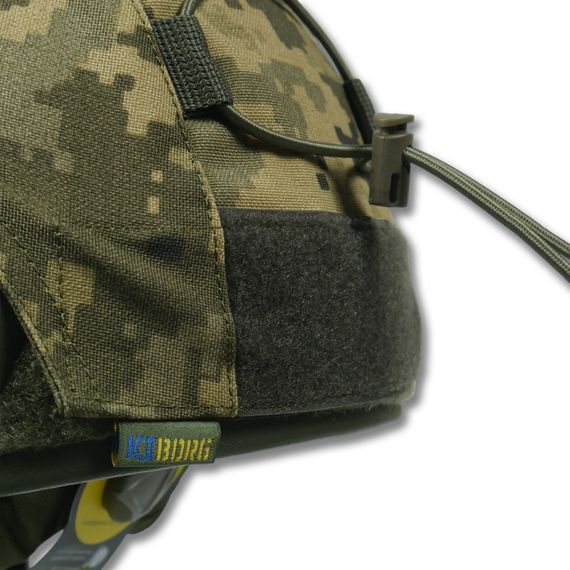 Кавер на шлем Kiborg FAST-1 cordura pixel MM-14. | Зображення 2