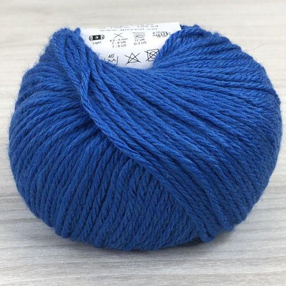 Пряжа Gazzal – Baby Wool XL колір 830 Ультрамарин | Зображення 1