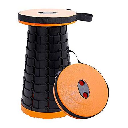 Раскладной стул, складной табурет Retractable Stool. IG-984 Цвет: оранжевый | Зображення 3