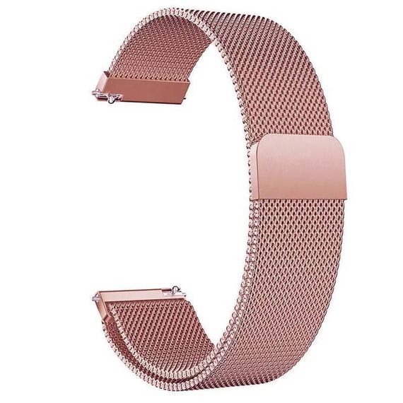Ремешок Milanese Loop для Smart Watch 20mm Pink