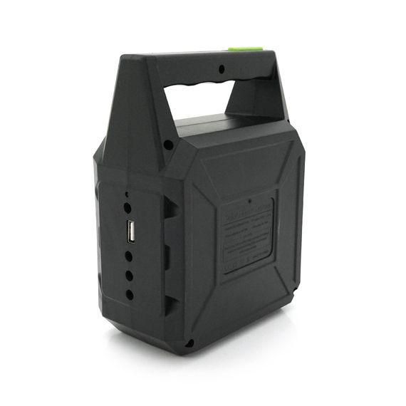 Переносной фонарь GD-105 + Solar, 1 + 1 режим, 2USB, 3 лампочки 3W, USB выход | Зображення 5