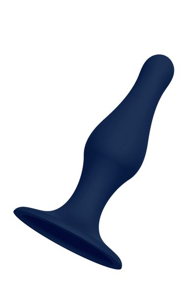 Dt21711 анальна пробка CHEEKY LOVE SILICONE PLUG LARGE BLUE, Синий | Зображення 2