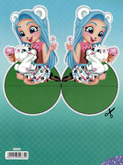 Розмальовка EnchanTimals А4 + 114 наліпок G23-03 Jumbi (6922203546649) | Зображення 1