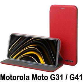 Чехол для мобильного телефона BeCover Exclusive Motorola Moto G31 / G41 Burgundy Red (707912)