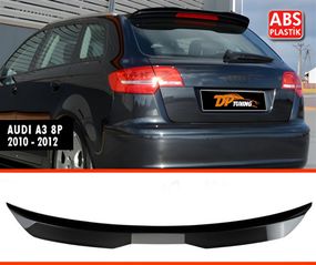 Спойлер DPT V-1 (2010-2012, HB, чорний глянець) для Ауди A3 рр
