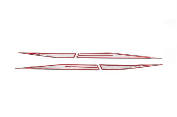 Молдини на двері (4 шт, нерж) для Peugeot 408 2022- рр | Зображення 2