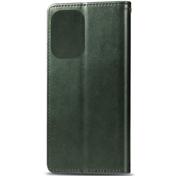 Шкіряний чохол-книжка GETMAN Gallant (PU) для Motorola Moto G57 / G57 Power Зелений | Зображення 3