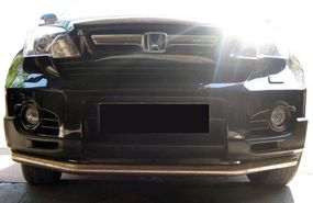Передняя защита ST008 (нерж.) для Honda CRV 2007-2011 гг