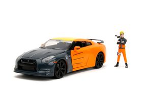 Игровая металлическая машинка Naruto Нисан GT-Rс Наруто